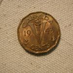 1943 Canada Five Cent Uncirculated #KM40