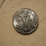 1945 Canada Five Cents Gem Uncirculated #KM40a