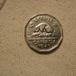 1949 Canada Five Cent Uncirculated #KM42