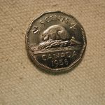 1956 Canada Five Cents  Gem Uncirculated #KM50a