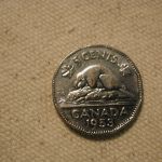 1953 Canada Five Cents NSF Uncirculated #KM50