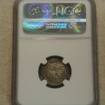 1834 Large 4 Liberty Dime JR-2 NGC AU DETAILS