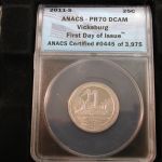 2011-S National Park Quarter Set PR70 DCAM First Day of Issue
