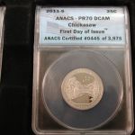 2011-S National Park Quarter Set PR70 DCAM First Day of Issue