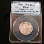 2011-S National Park Quarter Set PR70 DCAM First Day of Issue