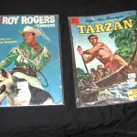 4 Roy Rogers Comics #36, #38, +Dell Edgar Rice Burroughs TARZAN #72