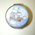 Staffordshire Enamels Daisy Flower Trinket Box (Copy)