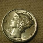 1942 F.S.B U.S Mercury Dime Gem Choice Uncirculated
