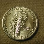 1942 F.S.B U.S Mercury Dime Gem Choice Uncirculated