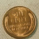 1937 Red Lincoln Wheat Cent Gem Choice Uncirculated