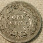 1891-O U.S Seated Liberty Dime Extra Fine