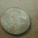1937-D Mercury Dime Gem Uncirculated Full Bands