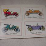 Sinclair Early American Car Stamps Set of No. 2 and 5