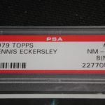 1979 Topps Dennis Eckersley # 40 PSA NM-MT 8 (MC)