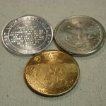 NASA Space Apollo Space Mission Commemorative Coins set of 3 different
