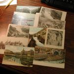 Early 1900's Swiss Post Cards, all Undivided Backs, Couple are used, Color & Black & White