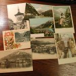 Early 1900's Swiss Post Cards, all Undivided Backs, Couple are used, Color & Black & White
