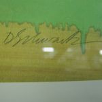 Eddie Arcaro signed Daniel Schwartz limited edition lithograph