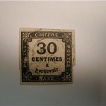 FRANCE #J7 Used H 30 Centimes