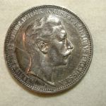 Germany States Prussia 1909 3 Marks KM #527 AU /ASW .4823