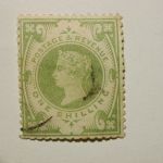 Great Britain Scott #122 Hinged Lightly Used Great Color, Very Good Condition