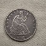 1858 U.S Seated Liberty Half Dollar Extra Fine