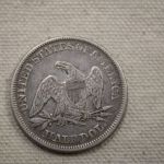 1858 U.S Seated Liberty Half Dollar Extra Fine