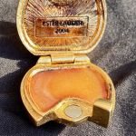 Estee Lauder Blue Dazzling Perfume Bottle Shaped Solid Perfume Compact 2005 (Copy)