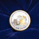 Halcyon Days Enamels Small Decorative box, with cats