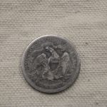 1877 CC U.S Seated Liberty Quarter Very Fine