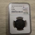 1803 SM Date SM Frac 1C S-252 G 4 BN NGC Certified (CHECK PLEASE)