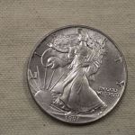 1991 U.S American Silver Eagle 1 Ounce .999 Silver