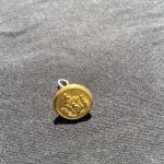 Waterbury Button Co. Buttons- Lion Crest on Lines-3 Small -4 Large Buttons Pattern #29193