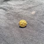 Waterbury Cos Conn. U.S. Military Uniform- 8 Gold Plated Small Buttons Pattern #80730