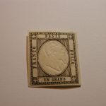 Italy 1861 Scott #21 Neapolitan Provinces embossed Mint NH OG