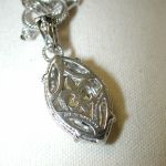 Judith Ripka .925 Smoky Quartz Chain Toggle Charm Enhancer set