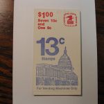 Lot of 7 Full Booklets: Scott #BK157, BK117B, BK156, BK155, BK131, BK27 & BK137