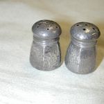 Mini Sterling Silver Salt & Pepper set of 6 1.5