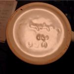 Pair (2) Vintage Hyalyn Waterfowl Porcelain Beer Mugs stamped Hyalyn 641 USA