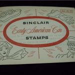 Sinclair Early American Car Stamps Set of No. 2 and 5