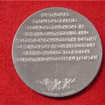 Singapore Medallion - Sir Thomas Stamford Raffles 1819 Selangor Pewter 1 1/2"