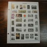 South Africa Mounted Stamp Collection - approx 200 Stamps - dated 1872-1977