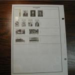 South Africa Mounted Stamp Collection - approx 200 Stamps - dated 1872-1977