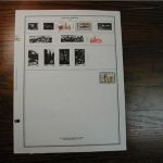 South Africa Mounted Stamp Collection - approx 200 Stamps - dated 1872-1977