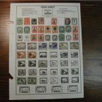 South Africa Mounted Stamp Collection - approx 200 Stamps - dated 1872-1977