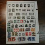 South Africa Mounted Stamp Collection - approx 200 Stamps - dated 1872-1977