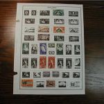 South Africa Mounted Stamp Collection - approx 200 Stamps - dated 1872-1977