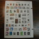 South Africa Mounted Stamp Collection - approx 200 Stamps - dated 1872-1977
