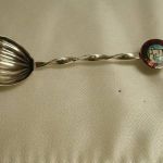 Sterling Silver "Old Fort Henry" Kingston Tower Vintage Souvenir Spoon BMCo