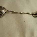 Sterling Silver "Old Fort Henry" Kingston Tower Vintage Souvenir Spoon BMCo